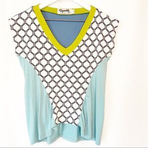 Squasht Boutique Chicago Handmade Knit Top Womens Small Artsy Art to Wear Boho